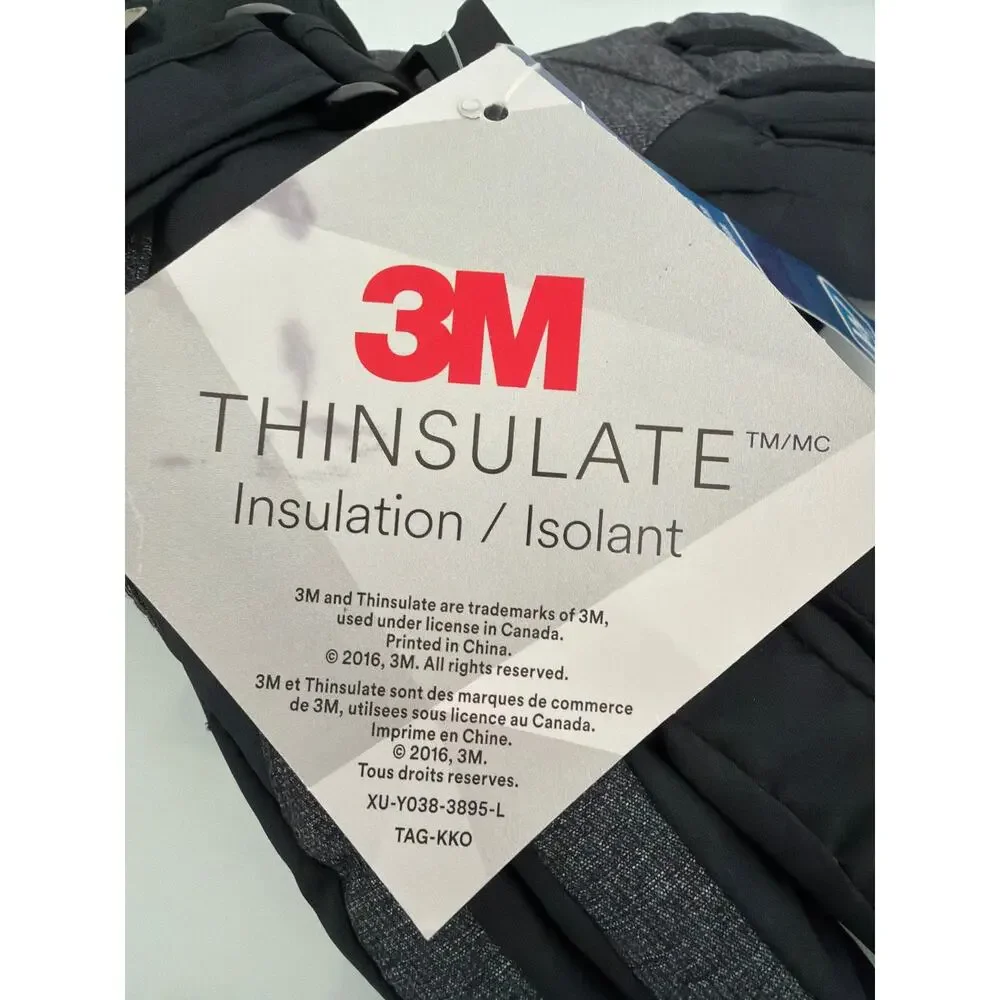 Thinsulated Insulation black gloves